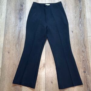 Whistles Black Polyester Ankle Trousers Size 6US